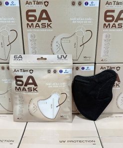 [100 Cái 6A] Thùng/Combo Khẩu Trang Y Tế Kháng Khuẩn Chống Nắng 6A  An Tâm -10 Túi/100 Cái
